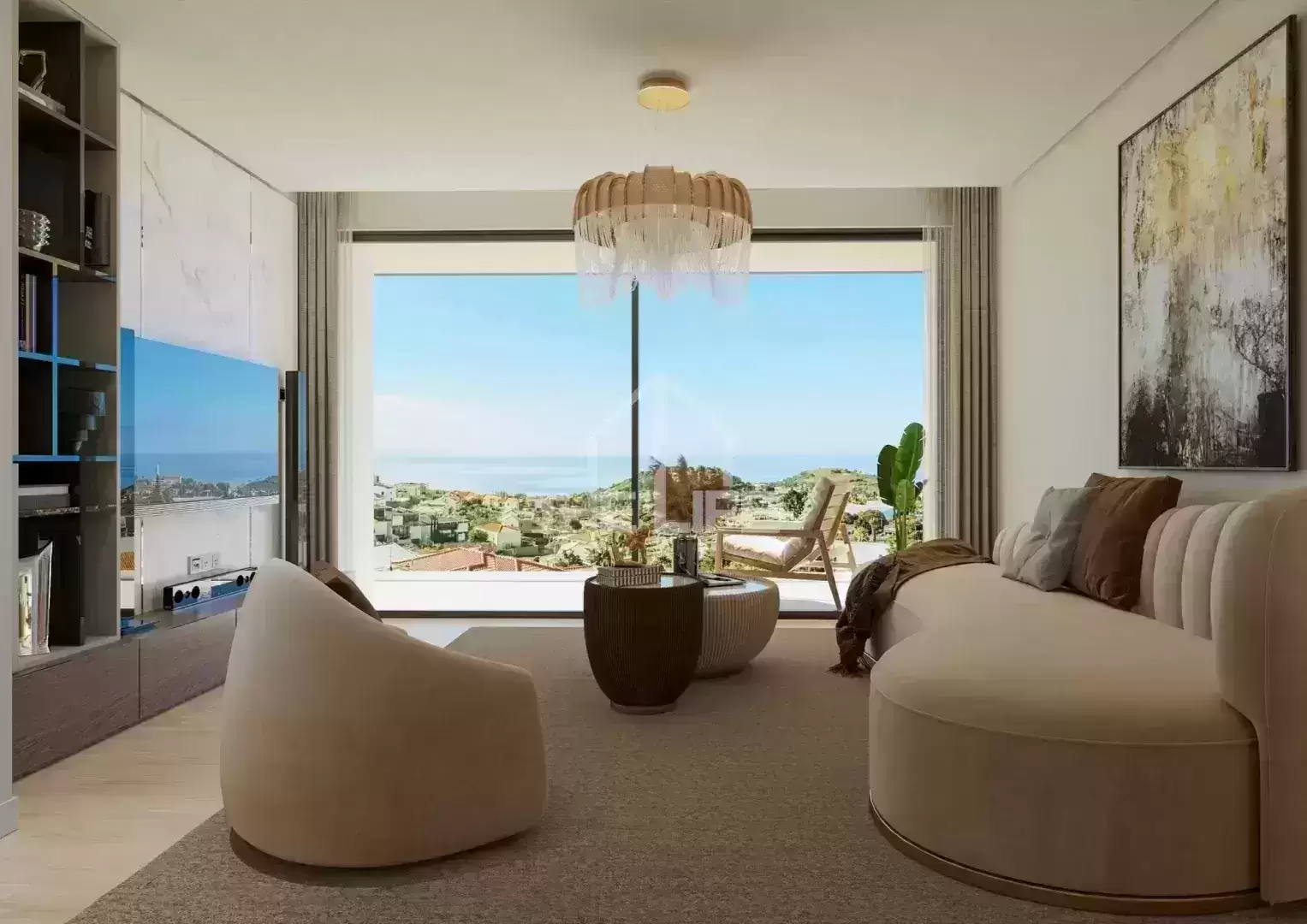 Apartamento T1 com varanda, piscina e vista mar para venda em São Martinho, Funchal, Ilha da Madeira