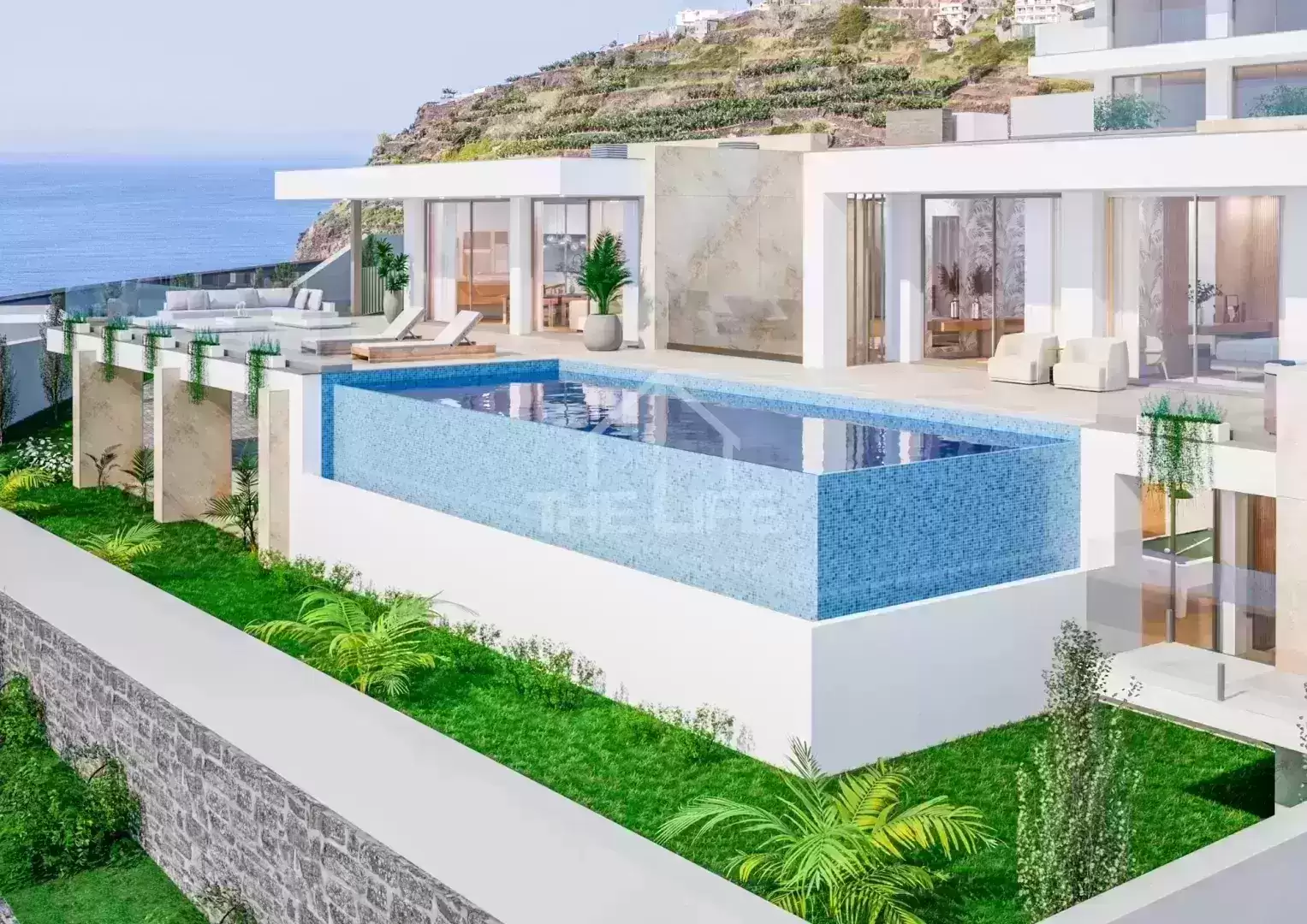 Soberba Moradia T3 com piscina e vista mar definitiva para venda na Calheta, Ilha da Madeira