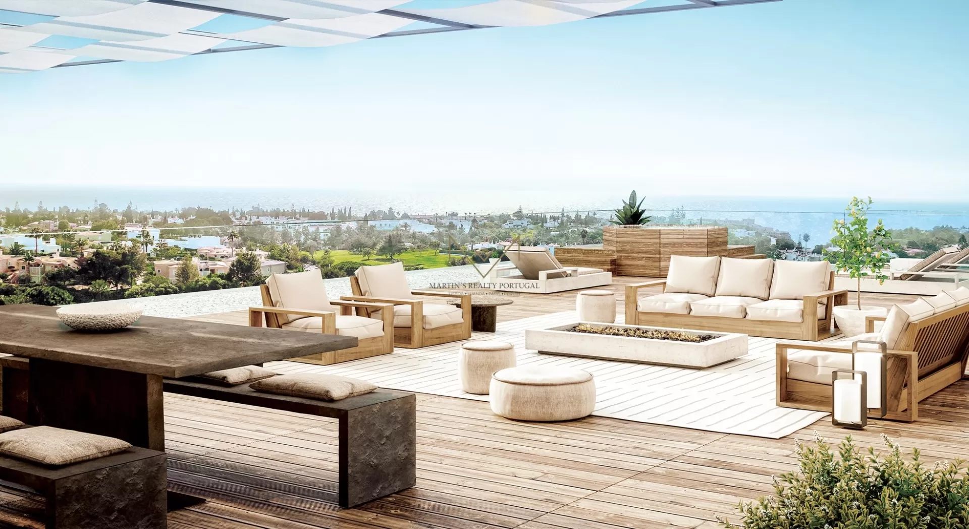 Penthouse T4  Exclusiva com Vista Panorâmica de 360º ? Resort de Luxo no Algarve