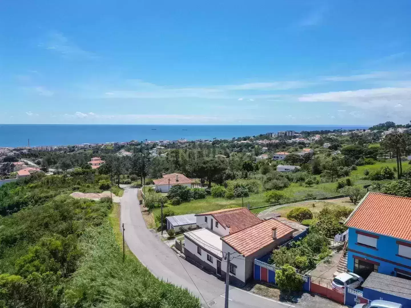 Terreno Vais Buarcos com viabilidade de construção Vista mar e cidade 1497m2